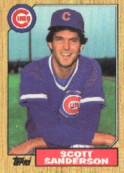 1987 Topps Baseball Cards      534     Scott Sanderson